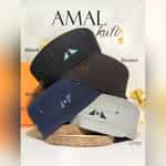 Amal Kufi (Navy Blue) Prayer Topi