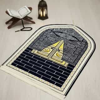 Premium 3D Prayer Mat – Janamaz ( باب الكعبة )