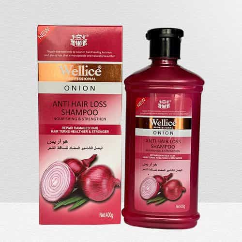 Wellice Anti Hair Loss Onion Hair Shampoo (400ml)