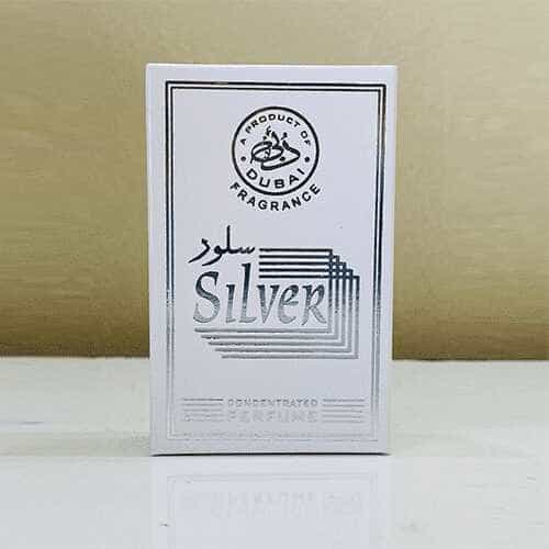 Salood Silver Attar 6ml With Free Tasbeeh