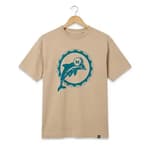 Sand beige oversized t shirt for men – AJ Apparel