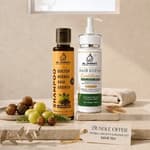 Herbal hair growth shampoo and conditioner bundle by Al Jannat