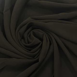 Chiffon Scarf Staller (Black)
