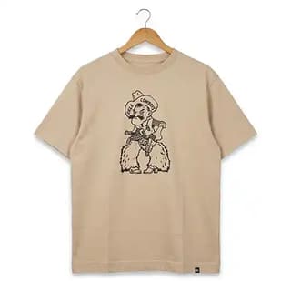 Beige oversized t shirt for men – AJ Apparel