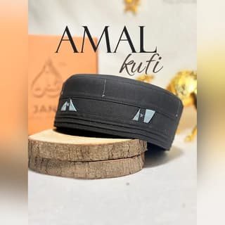 Amal Kufi Cap (Black)