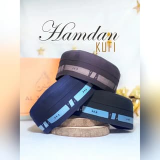 Hamdan Premium Kufi Islamic Prayer Cap