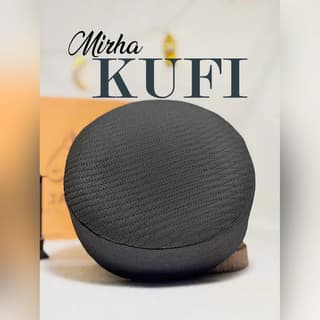 Mirha Kufi Cap (Black)