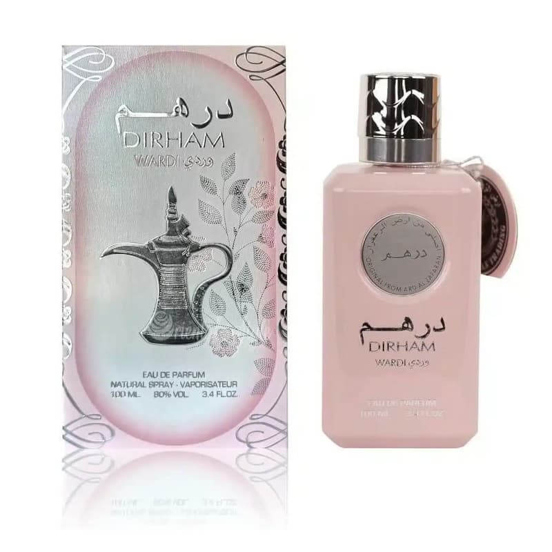 Ard-Al-Zaafaran-Ladies-Dirham-Wardi-EDP-Spray-3-4-oz-Fragrances-6423080609965_84410dfb-053e-421f-a21a-6349f1072a21.3b0adf85e8748745701392f49cdab1a3 Dirham Wardi Perfume For Women 100ml (Imported)