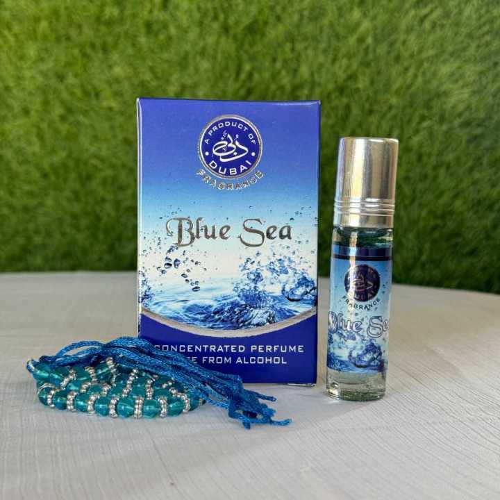 Blue Sea Attar With Free Tasbeeh (6ml)