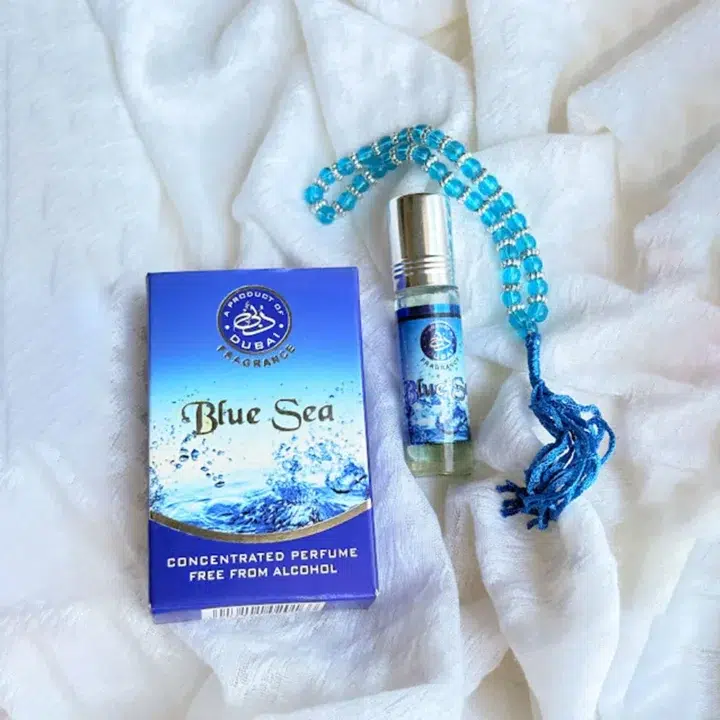 Blue Sea Attar With Free Tasbeeh (6ml)
