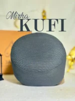 Mirha Kufi Cap (Dark Grey)