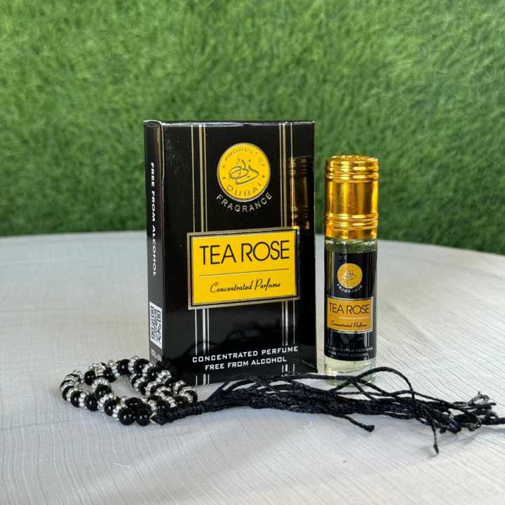 Tea Rose Attar 6ml With Free Tasbeeh