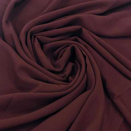 Chiffon Scarf Staller (Chocolate Brown)