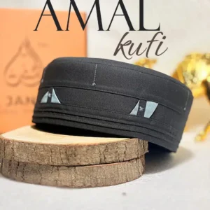 Amal Kufi Cap (Black)