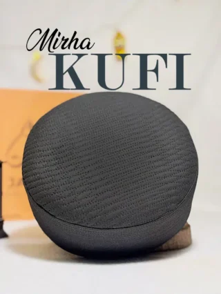 Mirha Kufi Cap (Black)