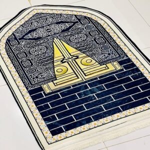 Premium 3D Prayer Mat – Janamaz ( باب الكعبة )