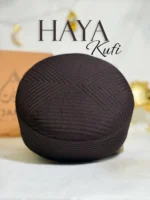 Premium Quality Haya Kufi Cap (Brown)