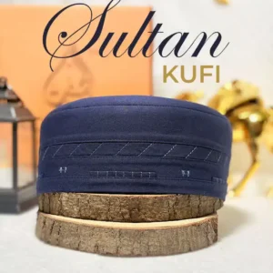 Sultan Premium Kufi Cap (Blue)