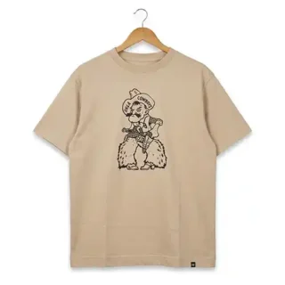 Beige oversized t shirt for men – AJ Apparel