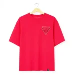 Red oversized t shirt for men – AJ Apparel